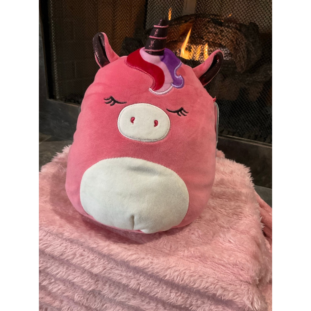 Squishmallows Gal 2022 Pink Unicorn Stuffed Animal 8”